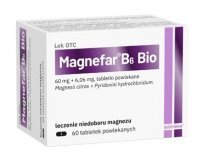 Magnefar B6 Bio, 60 tabletek