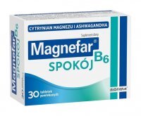 Magnefar B6 Spokój, 30 tabletek