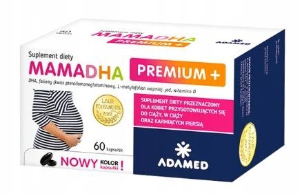 Mamadha Premium+, 60 kapsułek