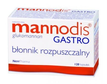 Mannodis Gastro, 120 kapsułek