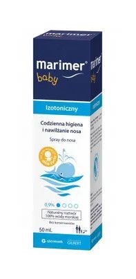 Marimer Baby Izotoniczny Codzienna higiena nosa, 50 ml