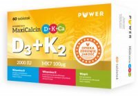 MaxiCalcin D+K+Ca, 60 tabletek (data ważności: 30.11.2022)