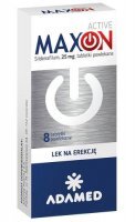 Maxon 25 mg Lek na erekcję, 8 tabletek