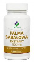 MedFuture Palma Sabałowa Ekstrakt 500 mg, 60 kapsułek