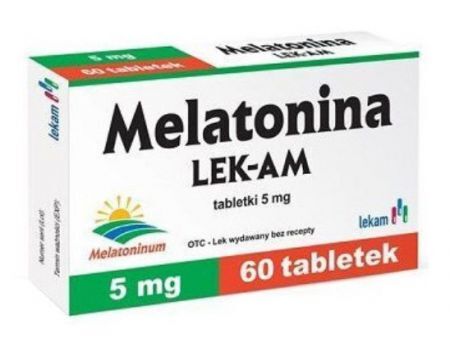 Melatoniana LEK-AM 5 mg, 60 tabletek