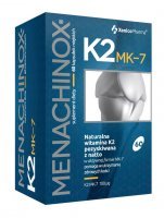 Menachinox K2 MK-7 100 ug, 60 kapsułek