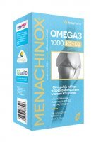 Menachinox Omega3 1000 K2 + D3, 30 kapsułek (data ważności: 30.03.2023)