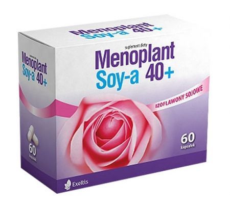 Menoplant Soy-a 40+, 60 kapsułek (data ważności: 31.07.2024)