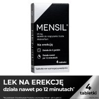MENSIL 25 mg, 4 tabletki