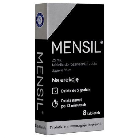 MENSIL 25 mg, 8 tabletek