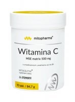 Mitopharma Witamina C MSE matrix 500 mg, 90 tabletek
