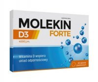 MOLEKIN D3 Forte 4000 j.m., 60 tabletek