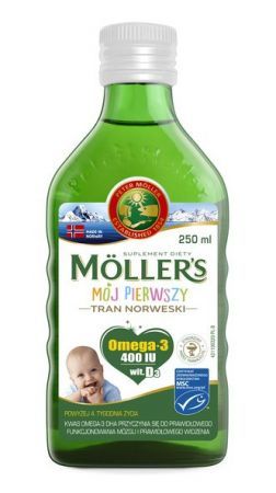 Mollers Mój pierwszy tran norweski, 250 ml