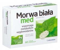 Morwa Biała Med, 60 tabletek (data ważności: 31.03.2024)