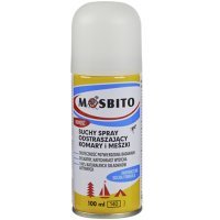Mosbito Suchy spray na komary i meszki, 100 ml (data ważności: 31.01.2023r)