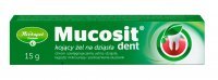 Mucosit Dent żel kojący na dziąsła, 15 g (data ważności: 31.03.2022)
