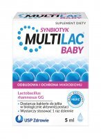 Multilac Baby Synbiotyk krople, 5 ml