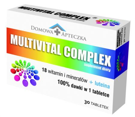 Multivital Complex, 30 tabletek /Domowa Apteczka/
