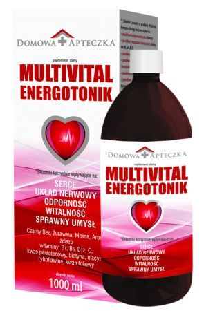 Multivital Energotonik, 1000 ml /Domowa Apteczka/