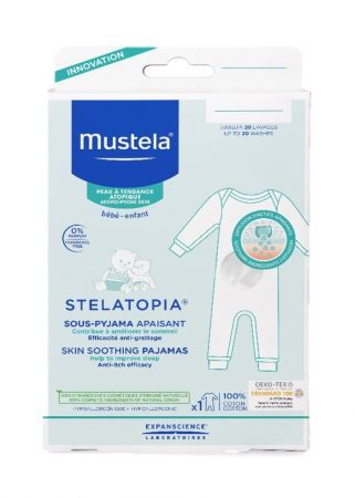 Mustela Stelatopia Piżamka kojąca dla dzieci 12-24 m do skóry atopowej, 1 sztuka
