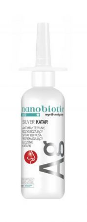 Nanobiotic Med+ Silver Ag Katar spray do nosa, 30 ml