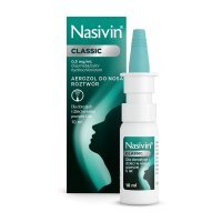 Nasivin Classic 0,05% aerozol do nosa, 10 ml