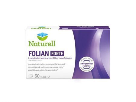 Naturell Folian Forte 800 ug, 30 tabletek