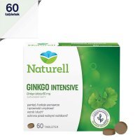 Naturell Ginkgo Intensive, 60 tabletek