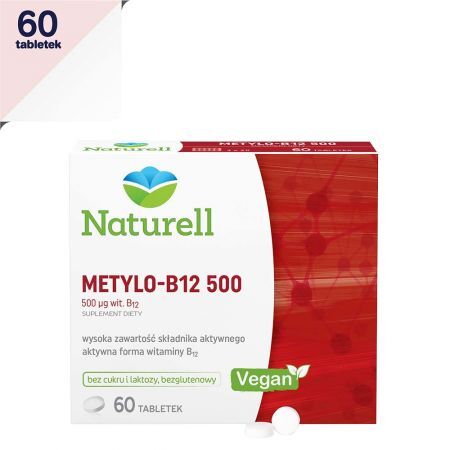 Naturell Metylo-B12 500, 60 tabletek