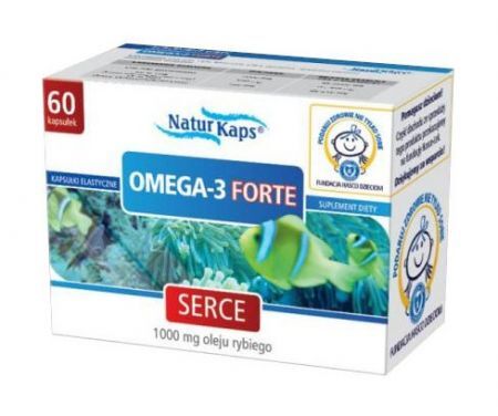 Naturkaps Omega -3 Forte 1000 mg, 60 kapsułek