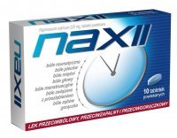 Naxii 220 mg lek przeciwbólowy, 10 tabletek