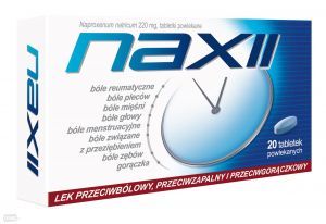 Naxii 220 mg lek przeciwbólowy, 20 tabletek