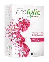 Neofolic 400 ug, 30 tabletek (data ważności: 20.02.2024)
