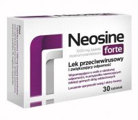 Neosine Forte 1000 mg lek przeciwwirusowy i zwiększający odporność, 30 tabletek