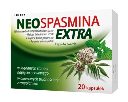 Neospasmina Extra (Extraspasmina), 20 kapsułek