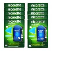 Nicorette Coolmint 2 mg Tabletki do ssania na rzucenie palenia, 20 tabletek
