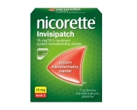 Nicorette Invisipatch Plastry na rzucanie palenia15 mg/16 h, 7 plastrów