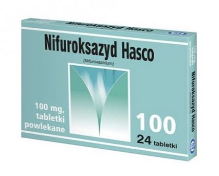 Nifuroksazyd 100 mg, 24 tabletki /Hasco/