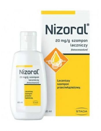 Nizoral Leczniczy szampon przeciwłupieżowy, 60 ml