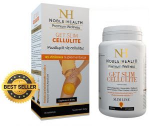 NOBLE HEALTH Get Slim Cellulite, 45 tabletek
