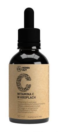 NOBLE HEALTH Witamina C krople, 50 ml