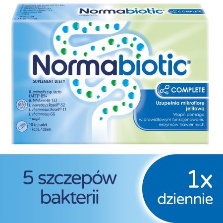 Normabiotic Complete, 10 kapsułek