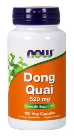 NOW Foods Dong Quai 520 mg, 100 kapsułek (data ważności: 30.01.2024)