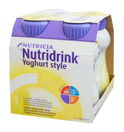 Nutridrink Yoghurt Style o smaku waniliowo-cytrynowym 4* 200 ml