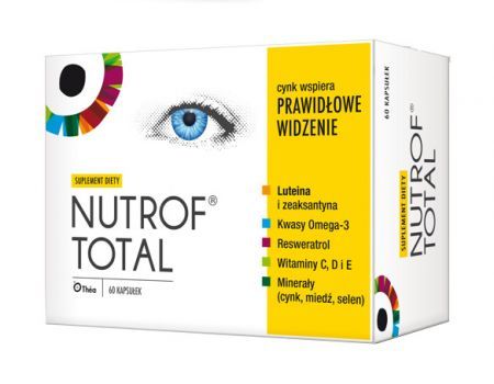 Nutrof Total z witaminą D3, 60 kapsułek