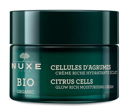 Nuxe Bio Rozświetlający krem nawilżający - Ekstrakt z cytrusów, 50 ml