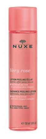 Nuxe Very Rose Rozświetlający peeling złuszczający, 150 ml (data ważności: 30.06.2023)