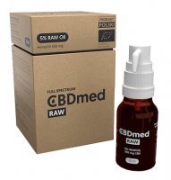 Olej konopny RAW 5% CBDmed (500 mg CBD), 10 ml