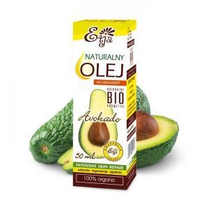Olej z Avocado Bio, intensywne nawilżenie i regeneracja skóry, 50 ml /Etja/