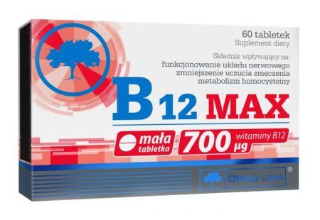 Olimp B12 Max 700 ug, 60 tabletek